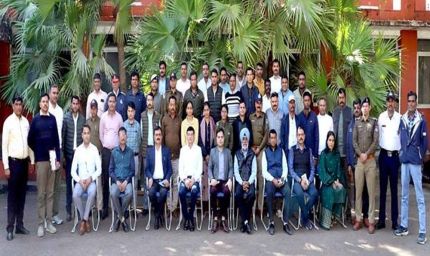 यातायात पुलिस का रोड सेफ्टी 4E’s आधारित दो दिवसीय रिफ्रेशर कोर्स संपन्न