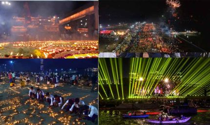 2025 में आस्था का महासागर: अयोध्या-काशी में उमड़ा अब तक का सबसे बड़ा जनसैलाब, यूपी ने रचा विश्व रिकॉर्ड