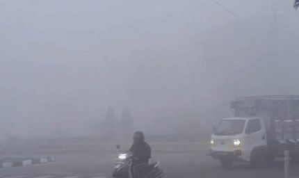 पंजाब में कोहरे का कहर, अमृतसर में फ्लाइट्स रद्द, जालंधर में रोडवेज बस‑ट्रक टकराए