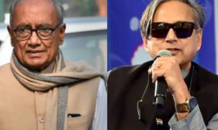 RSS पर दिग्विजय सिंह के बयान को मिला शशि थरूर का समर्थन, संगठन की मजबूती पर जताई सहमति