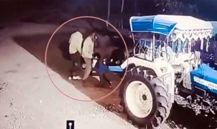 रतलाम में ट्रैक्टर चोरी के दौरान फायरिंग, ग्रामीणों की बहादुरी से एक बदमाश धराया