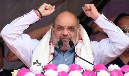 असम में गरजे अमित शाह, बोले- 'बांग्लादेशी घुसपैठिए कांग्रेस के लिए वोट बैंक'
