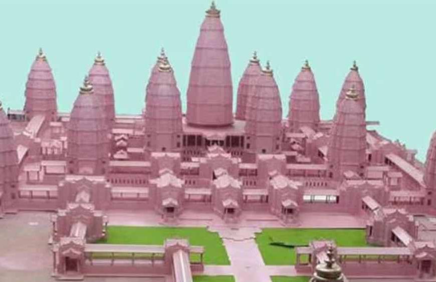 बिहार में आकार ले रहा विराट रामायण मंदिर: 33 फुट ऊँचा शिवलिंग बना खास आकर्षण