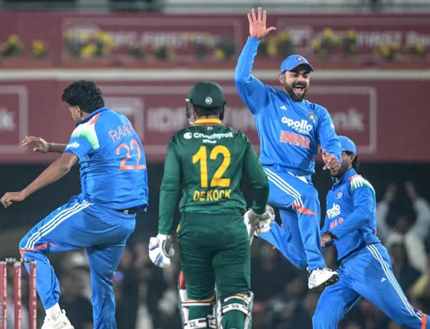 रांची में भारत की दमदार जीत: कोहली–रोहित का जलवा और कुलदीप–हर्षित की शानदार गेंदबाज़ी