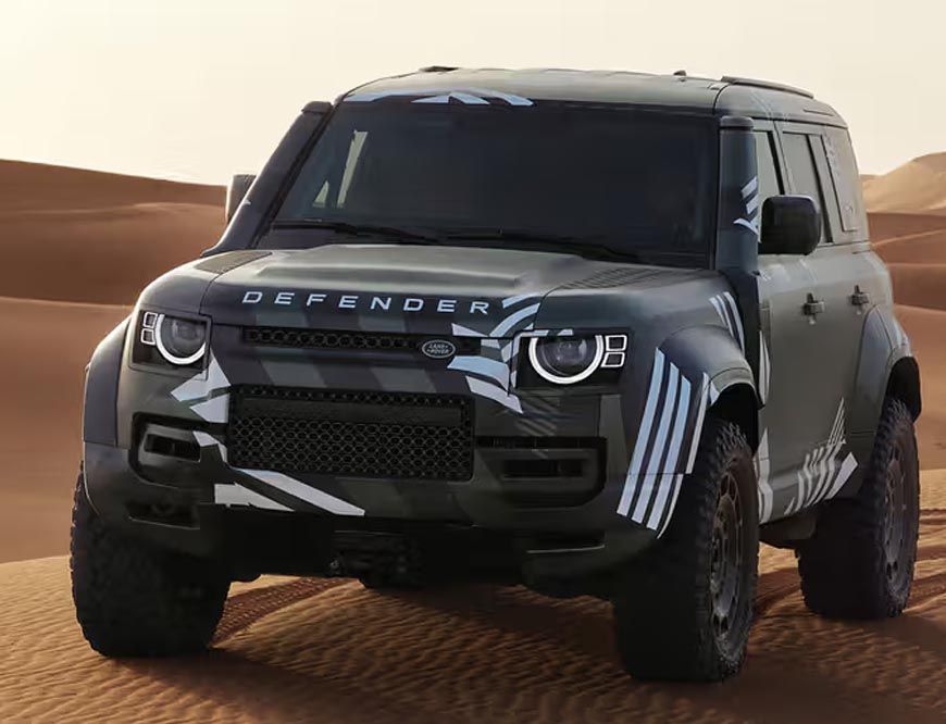 लैंड रोवर की नई पेशकश: बाहुबली डिफेंडर, रेसिंग और ऑफ-रोड फैंस के लिए बड़ी खुशखबरी