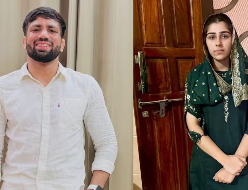 ओलंपिक मेडलिस्ट रवि दहिया ने रिचा संग रचाई शादी, दहेज में सिर्फ 1 रुपये का शगुन लिया