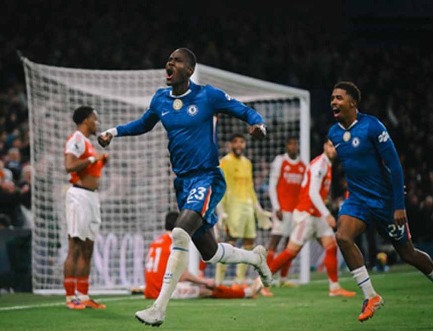 प्रीमियर लीग में आर्सेनल ने चेल्सी के खिलाफ 1-1 से ड्रॉ खेला