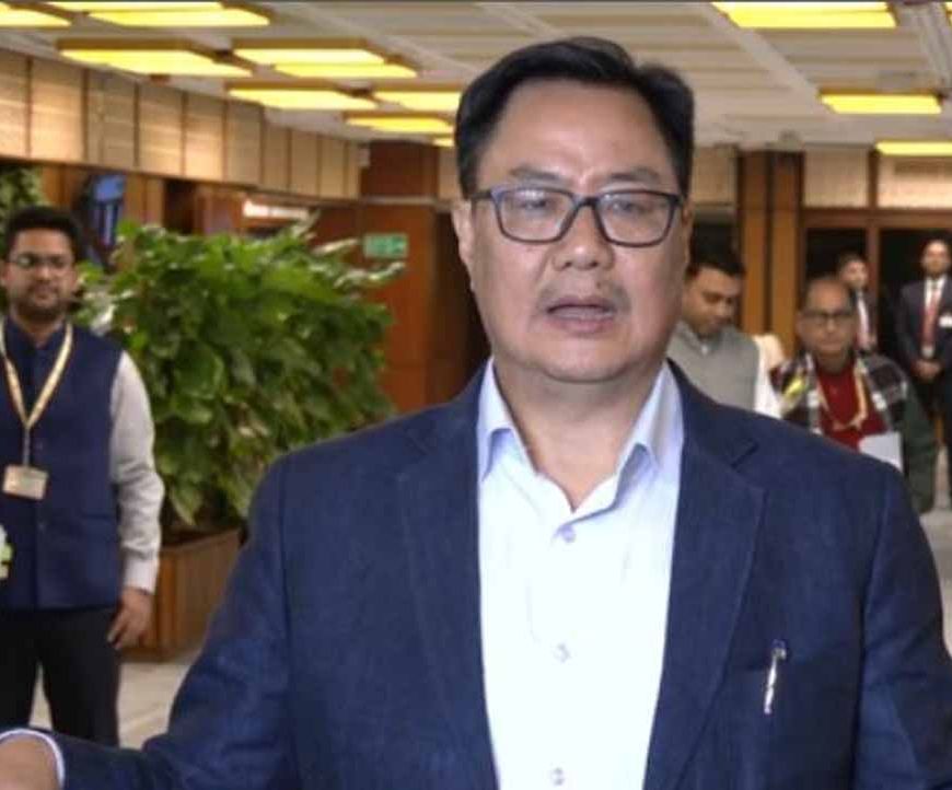 8 दिसंबर को लोकसभा में गूंजेगा ‘वंदे मातरम’, 9 दिसंबर को चुनाव सुधारों पर अहम मंथन: किरेन रिजिजू