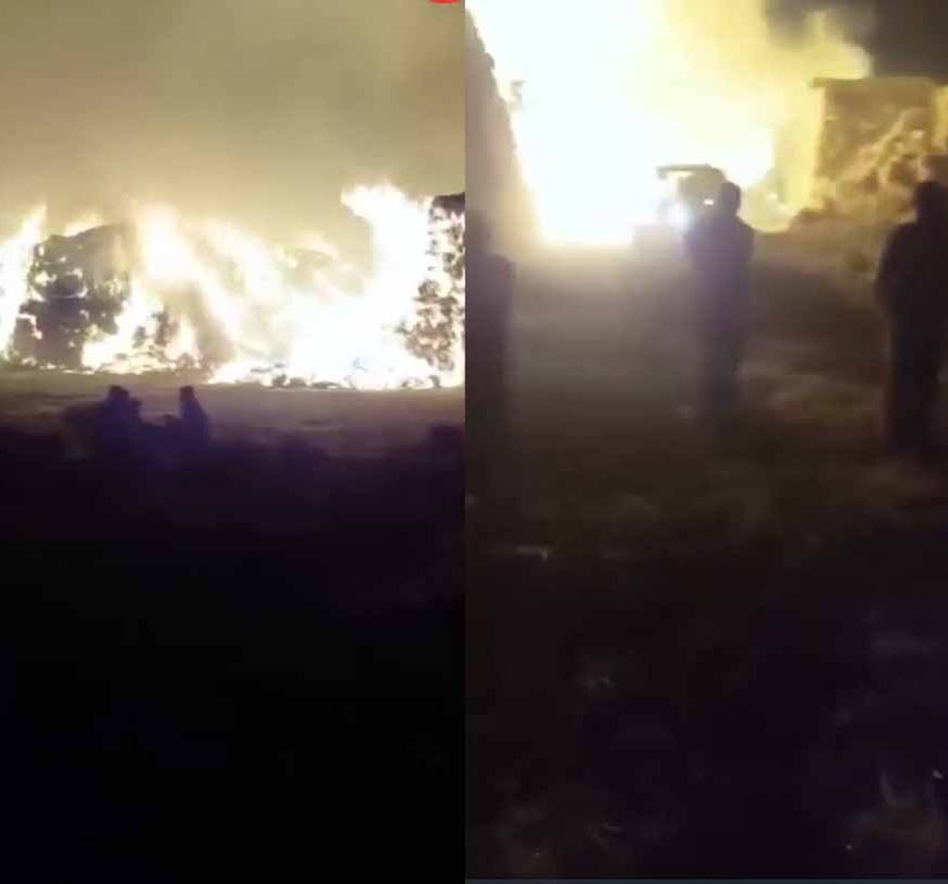 बायोमास प्लांट में भीषण आग: 1000 टन पराली राख, सौ से अधिक श्रमिकों की जान बची