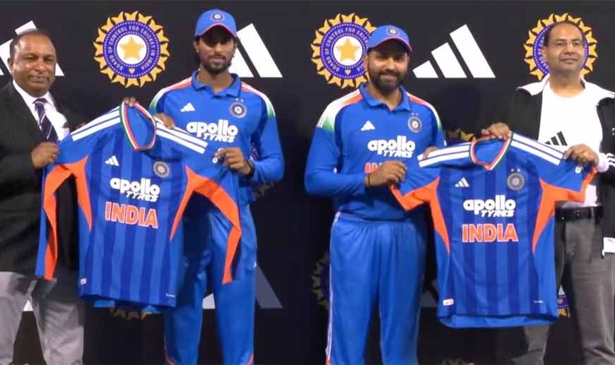 टी20 WC 2026: टीम इंडिया की नई जर्सी का खुलासा, रोहित–तिलक ने दिखाई धमाकेदार पहली झलक