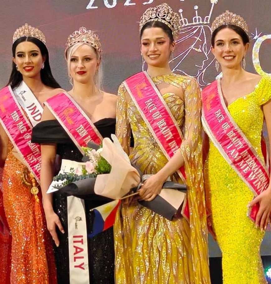 ताइवान में चमकी बहादुरगढ़ की बेटी, फेस ऑफ ब्यूटी इंटरनेशनल में बनी फर्स्ट रनर-अप