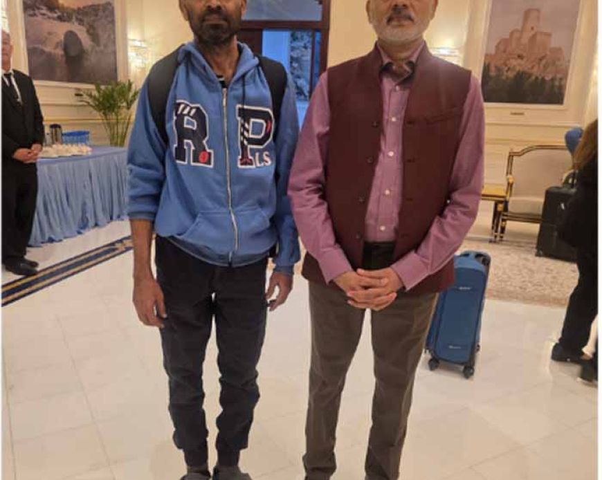 5 महीने बाद यमन की जेल से रिहा हुआ भारतीय क्रू मेंबर रवींद्रन, भारत ने मुस्लिम देश को कहा धन्यवाद