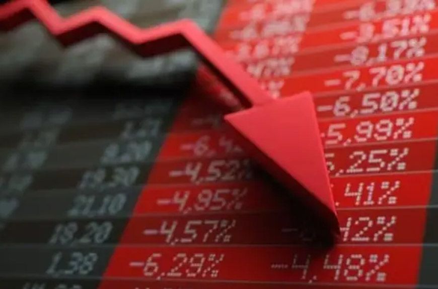 RBI फैसले से पहले अनिश्चितता बढ़ी, शेयर बाज़ार में बड़ी गिरावट—कई स्टॉक्स लुढ़के