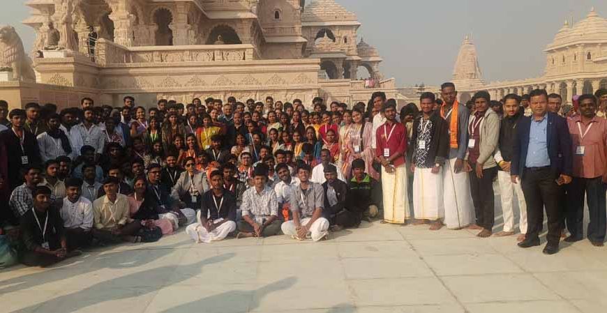 रामनगरी में काशी-तमिल संगमम के अतिथियों का परंपरागत और भव्य स्वागत