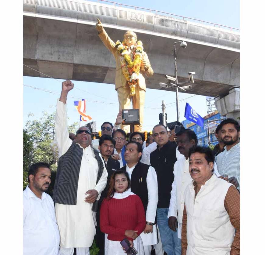 डॉ. भीमराव अंबेडकर के 69वें महापरिनिर्वाण दिवस पर कांग्रेसजनों ने दी श्रद्धांजलि
