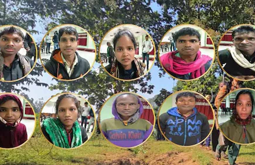 मुख्यमंत्री की उपस्थिति में 10 हार्डकोर नक्सलियों का हथियारों सहित ऐतिहासिक आत्मसमर्पण