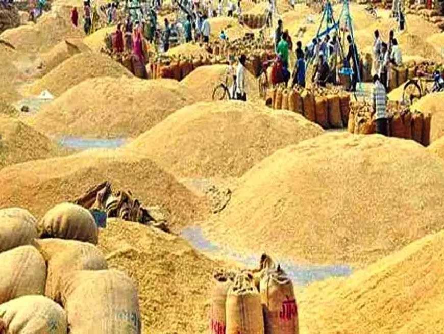 प्रदेश में अवैध भण्डारण, परिवहन एवं विक्रय करते हुए लगभग 1 लाख 52 हजार क्विंटल धान जब्त