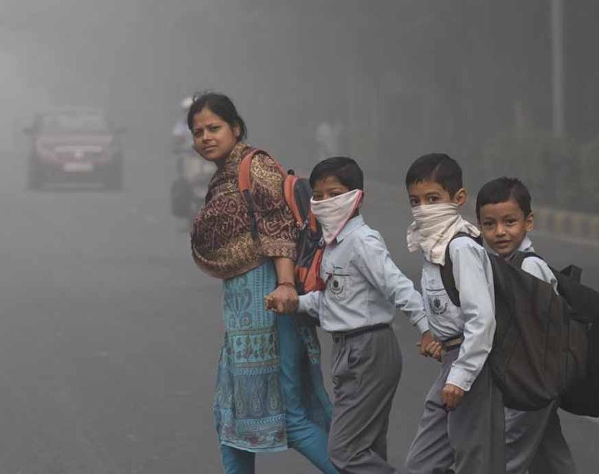 दिल्ली की जहरीली हवा: बच्चों की सेहत पर बड़ा खतरा