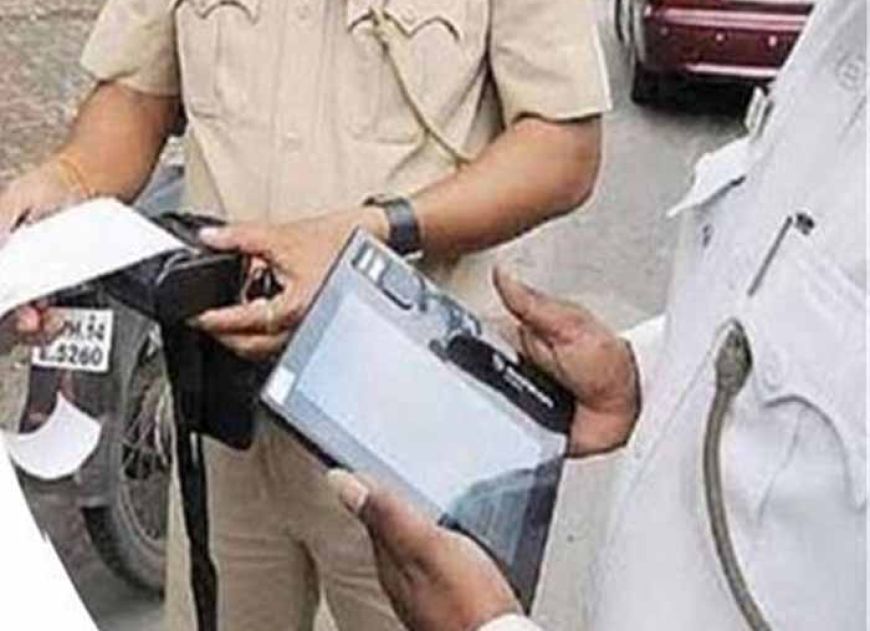 ट्रैफिक पुलिस की सख्ती, बुलेट पर पटाखे फोड़ने वाले जरा बचकर! 13,000 रुपए का कटा चालान