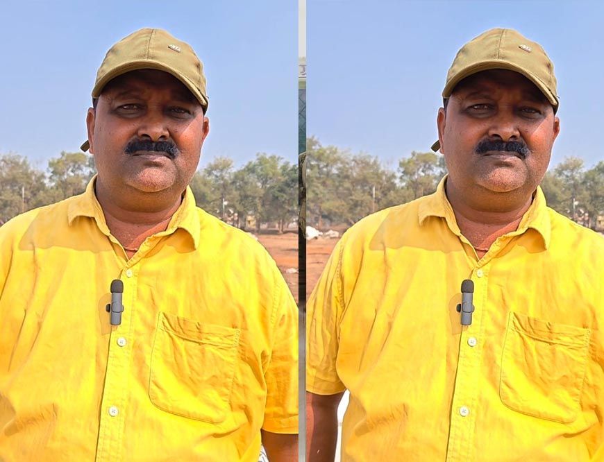 रायपुर : जालबांधा सहकारी समिति में नन्दलाल वर्मा ने 120 क्विंटल धान बेचा