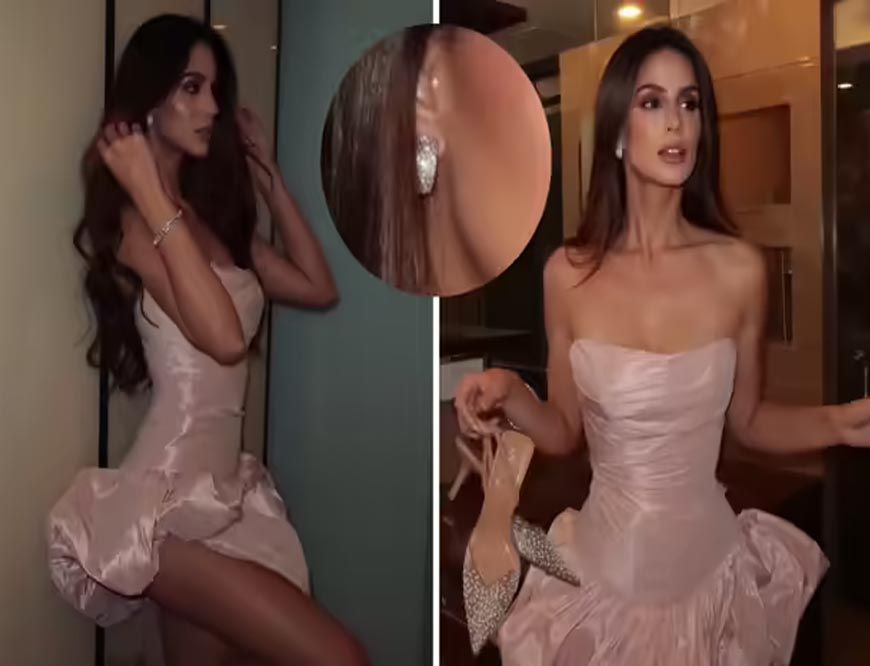 आर्यन खान की 'GF' लारिसा बोन्सी ने बोल्डनेस से लगाया तड़का, छोटी ड्रेस में दीवाना बना दिया