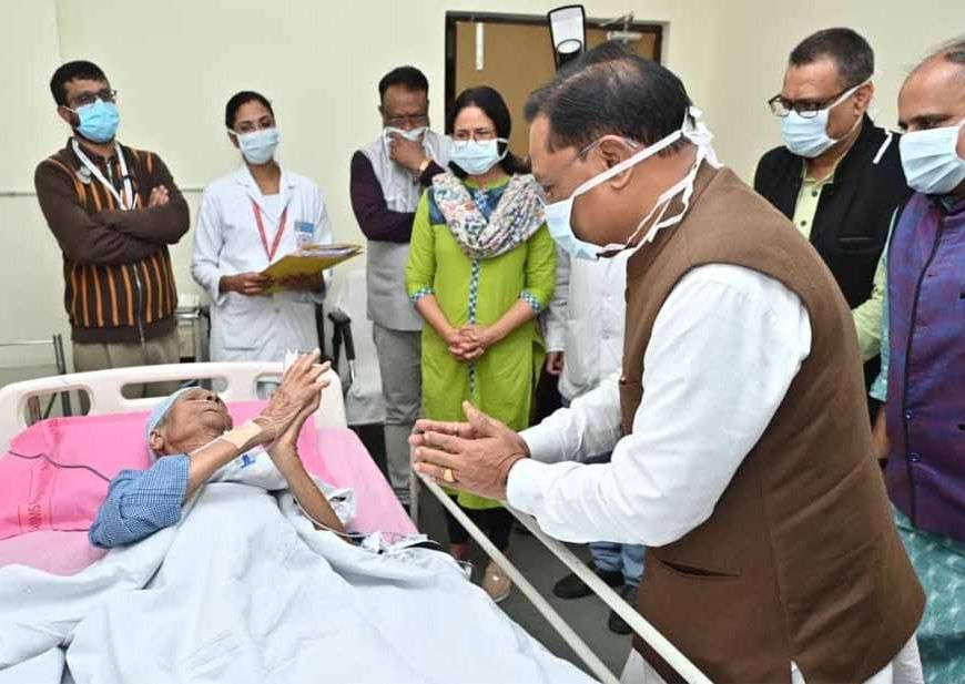 मुख्यमंत्री विष्णुदेव साय ने ज्ञानपीठ पुरस्कार से सम्मानित साहित्यकार विनोद कुमार शुक्ला के स्वास्थ्य लाभ की कामना की