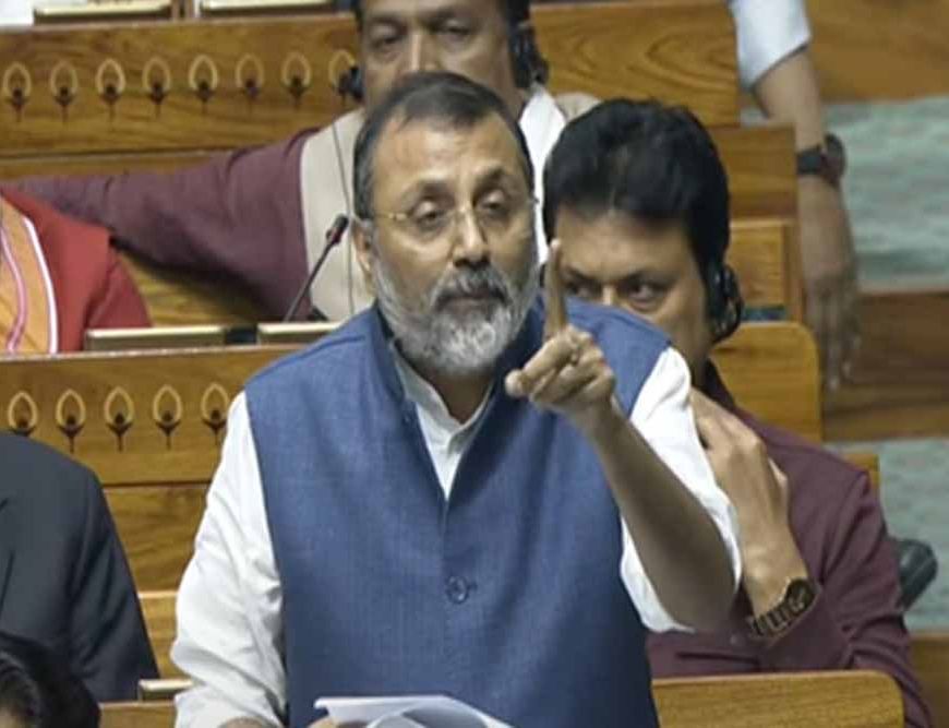 कांग्रेस ने संस्थानों पर कब्जा किया था — राहुल गांधी पर निशिकांत दुबे का करारा पलटवार