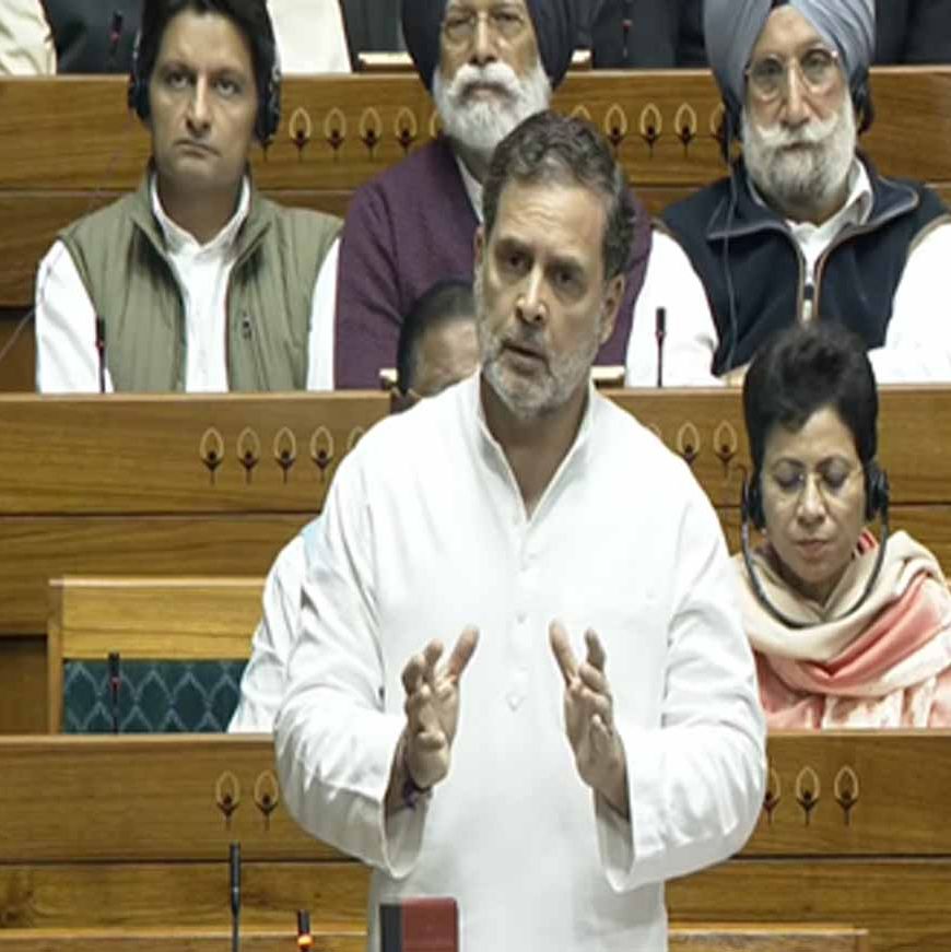 लोकसभा में राहुल गांधी का वार, बोले—‘RSS का लक्ष्य सभी संस्थानों पर कब्जा’
