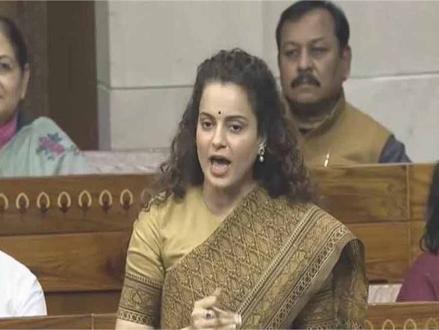 कंगना का वार: ‘पुराने जमाने में बैलट बॉक्स उठाकर ले जाते थे’—लोकसभा में विपक्ष पर तीखा हमला