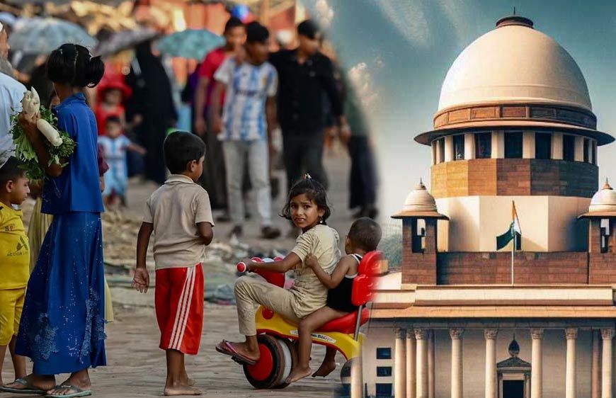 रोहिंग्याओं ने जम्मू में टीचर बनकर बढ़ाया खतरा, CJI की चेतावनी साबित हुई सच