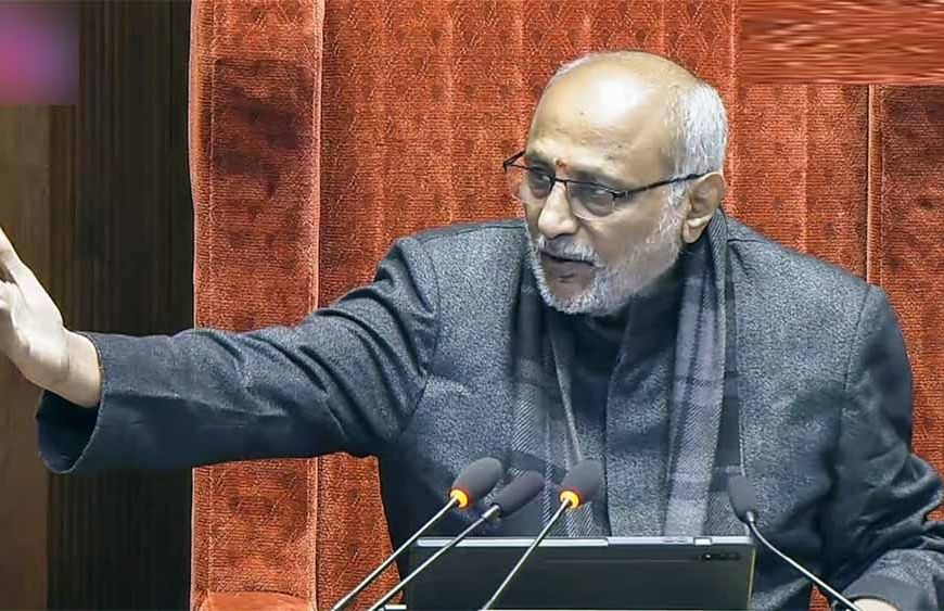 राज्यसभा में केंद्रीय मंत्री नदारद, 10 मिनट रुकी कार्यवाही