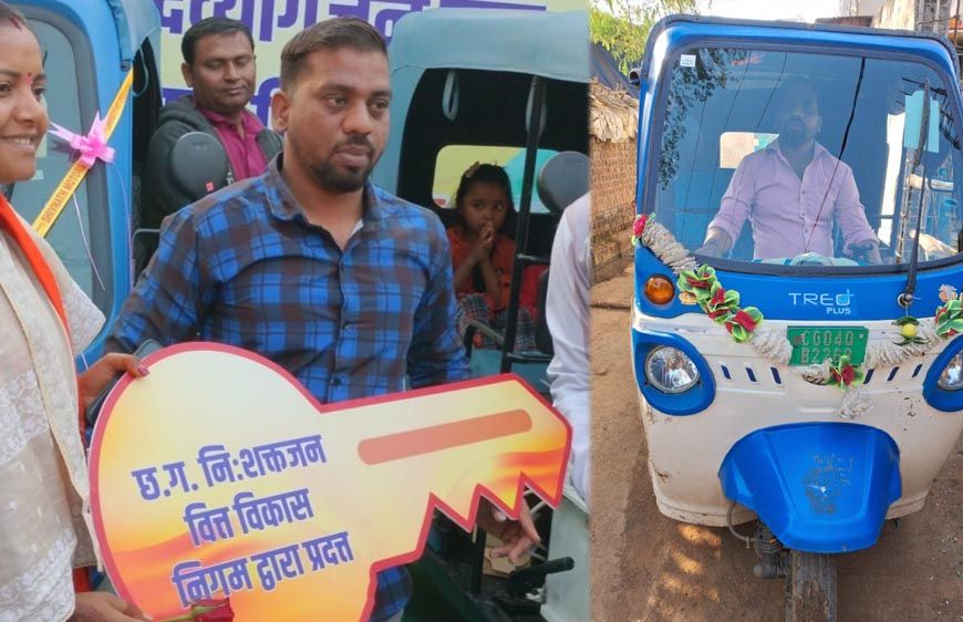 रायपुर : दिव्यांगजन स्वावलंबन को नई दिशा : शासन की संवेदनशील पहल से चंदन निलहर बने आत्मनिर्भर