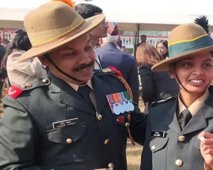 93 सालों का रिकॉर्ड टूटा, टेरिटोरियल आर्मी की पहली महिला लेफ्टिनेंट बनीं साई जाधव, पिता भी हैं मेजर