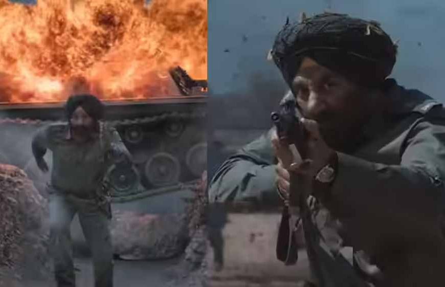 बॉर्डर 2' का टीजर: सनी देओल का जबरदस्त अंदाज़, जहां भी घुसोगे, हिंदुस्तानी फौजी मिलेगा सामना