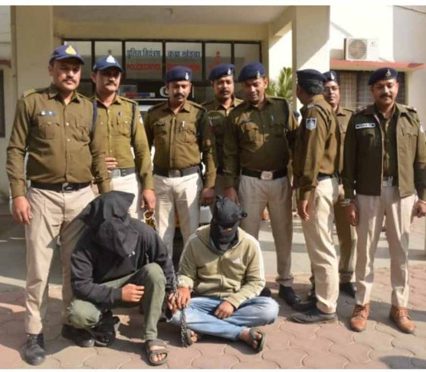 खंडवा पुलिस ने नकली पुलिस बनकर लूट करने वाले अंतरराज्यीय गिरोह का किया पर्दाफाश