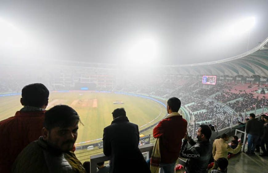 कोहरे ने बाधित किया T20 मैच: लखनऊ में भारत–अफ्रीका का चौथा गेम रद्द