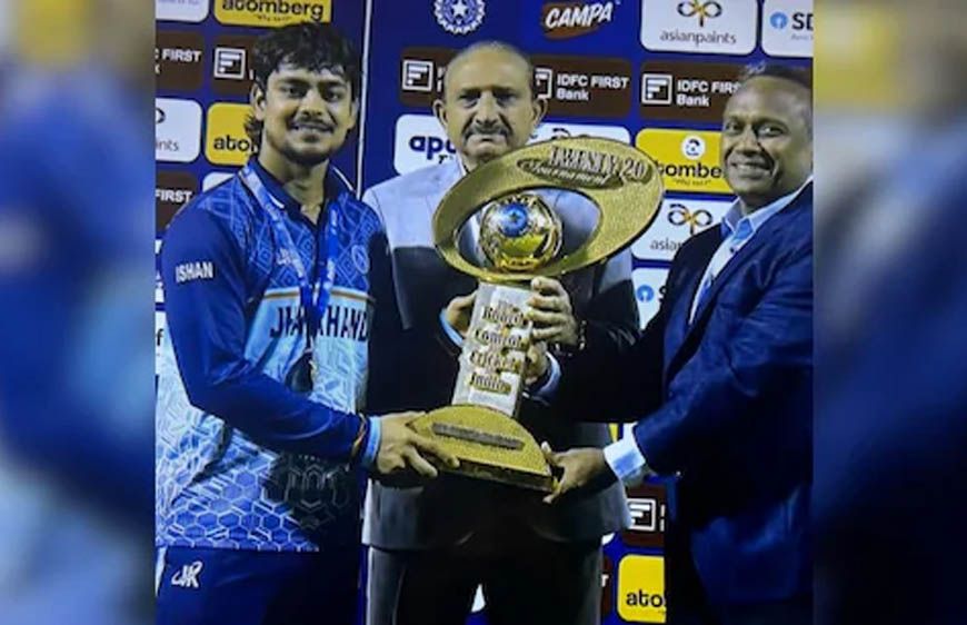 झारखंड की टीम ने SMAT में इतिहास रचा, हरियाणा को हराकर पहली बार जीती ट्रॉफी; कप्तान ईशान किशन ने किया कमाल