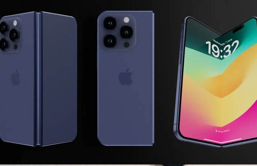 iPhone Fold का डिजाइन लीक, ऐपल अगले साल लॉन्च कर सकता है फोल्डेबल फोन