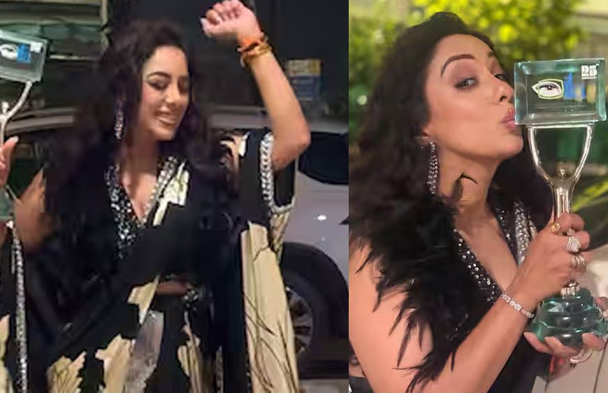 5 साल की मेहनत रंग लाई, रुपाली गांगुली को मिला बेस्ट एक्ट्रेस का खिताब