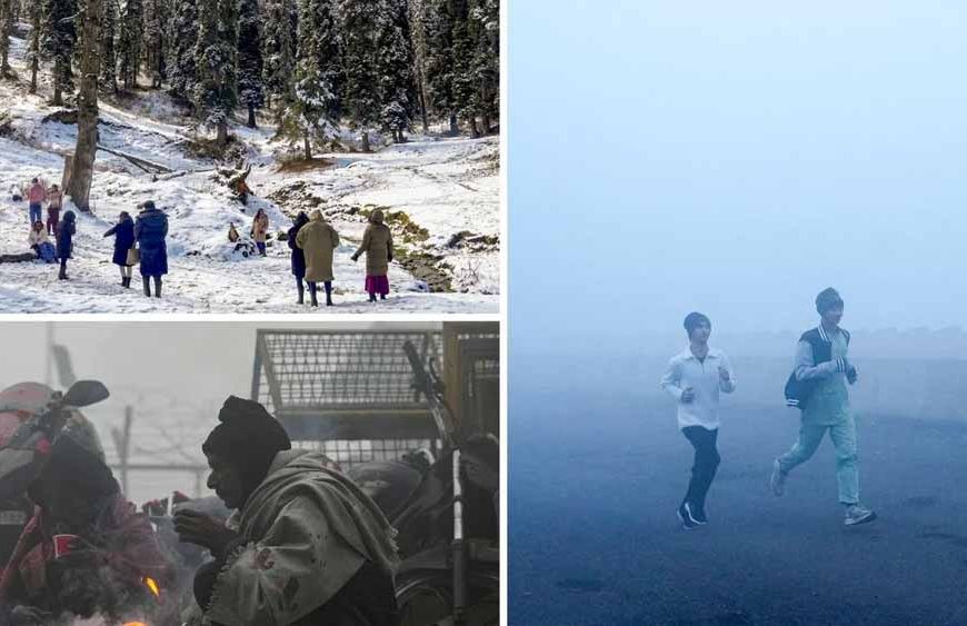 कांपी ठंड से दिल्ली, सीजन का सबसे सर्द दिन; पहाड़ों पर बर्फबारी का अलर्ट, जानें UP-बिहार समेत 10 राज्यों का मौसम हाल