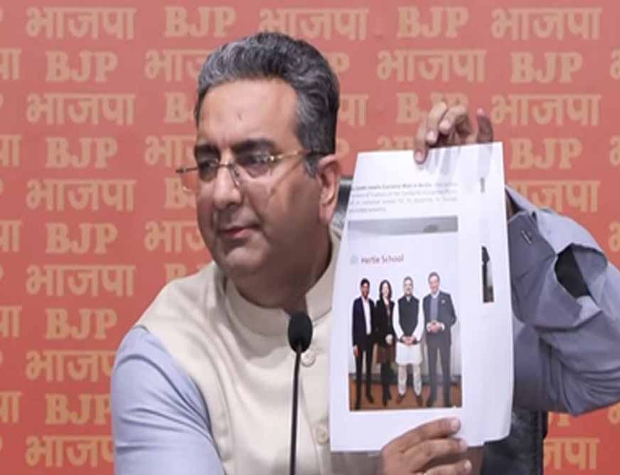 जर्मनी में भारत विरोधी लोगों से मिले राहुल गांधी, देश को बदनाम कर रहे हैं: भारतीय जनता पार्टी