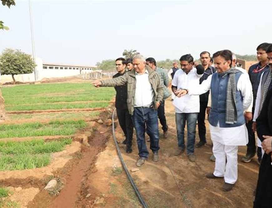 उप मुख्यमंत्री ने बसामन मामा में किसान एवं सहकारिता सम्मेलन की तैयारियों का लिया जायजा