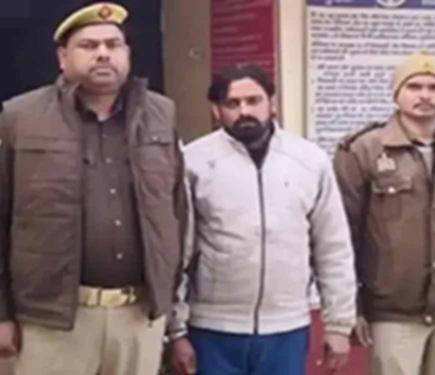 यूपी पुलिस ने फिरौती मामले में सोनीपत से आरोपी सन्नी को किया गिरफ्तार