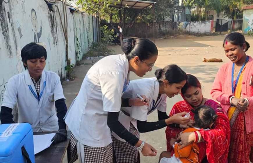 बस्तर में पल्स पोलियो अभियान शुरू, सवा लाख बच्चों को मिलेगी जीवन रक्षक खुराक