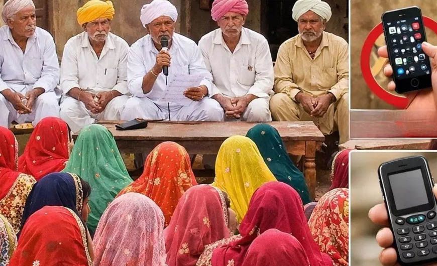जालोर पंचायत ने 15 गांवों में महिलाओं और लड़कियों के स्मार्टफोन पर लगाया प्रतिबंध