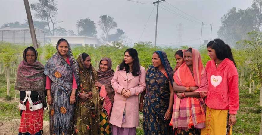 सीएम योगी का विजन : मोरिंगा से आत्मनिर्भर बन रहीं यूपी की बेटियां