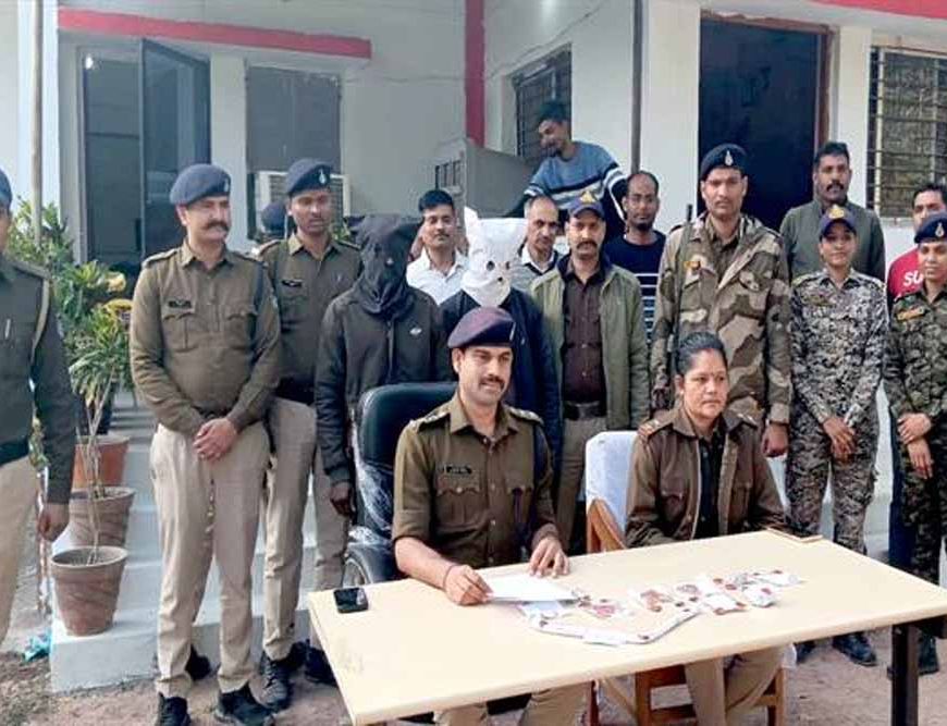 मध्‍यप्रदेश पुलिस ने विगत एक सप्ताह में लूट व चोरी की बड़ी वारदातों का किया खुलासा