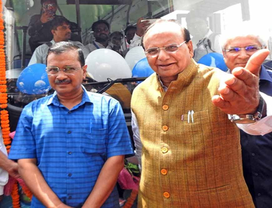 वायु प्रदूषण पर LG का केजरीवाल पर हमला, चिट्ठी में कहा– आपकी नीतियों से दिल्ली आपदा की गिरफ्त में