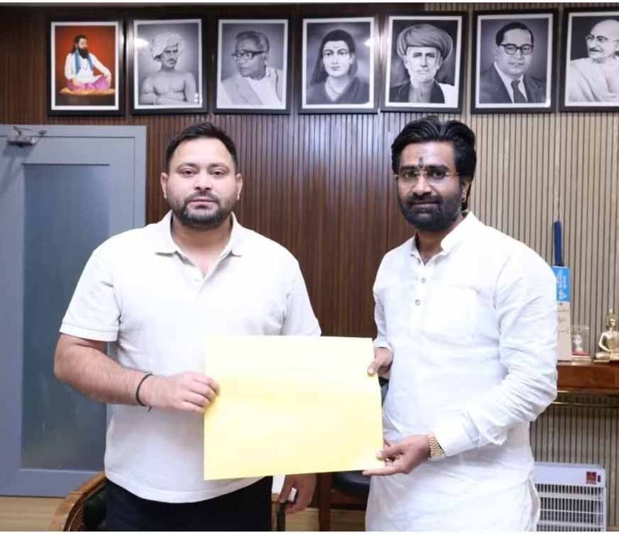 हिस्ट्रीशीटर के साथ विदेश यात्रा पर तेजस्वी यादव? JDU ने डीजीपी से की रमीज की शिकायत