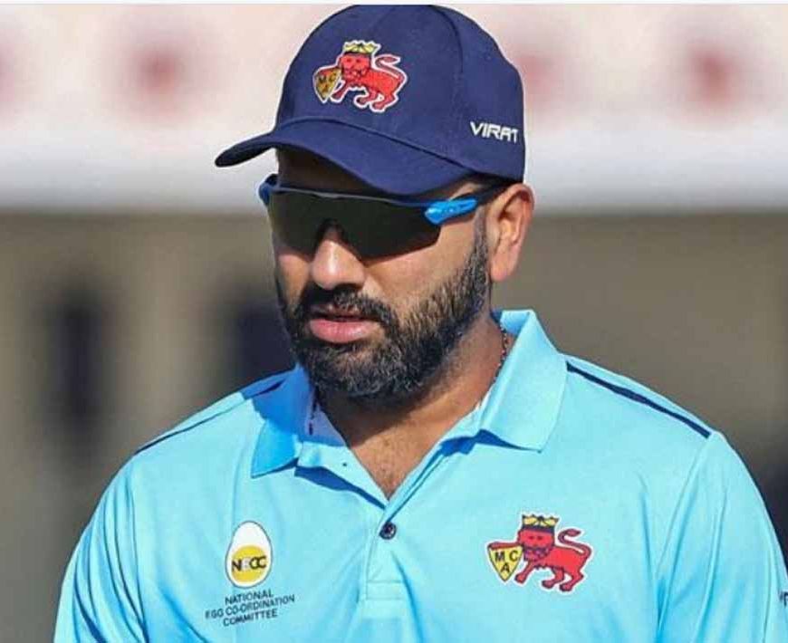 रोहित शर्मा का तूफानी शतक, मुंबई क्रिकेट टीम ने सिक्किम क्रिकेट टीम को 117 गेंद शेष रहते रौंदा